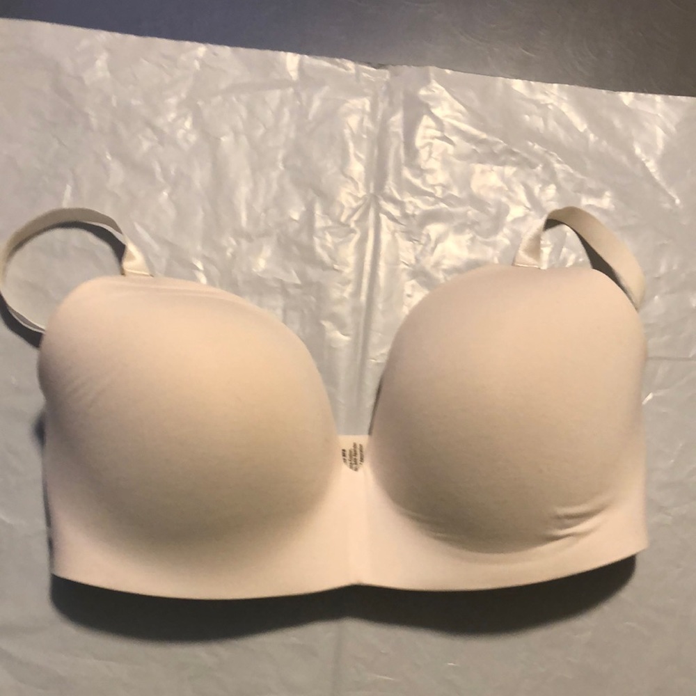 White Thirdlove 24/7 Pima Cotton Wireless bra Size 36D